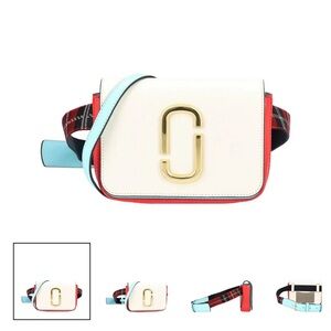 Marc Jacobs Leather Hip Shot Belt Bag Multicolour
